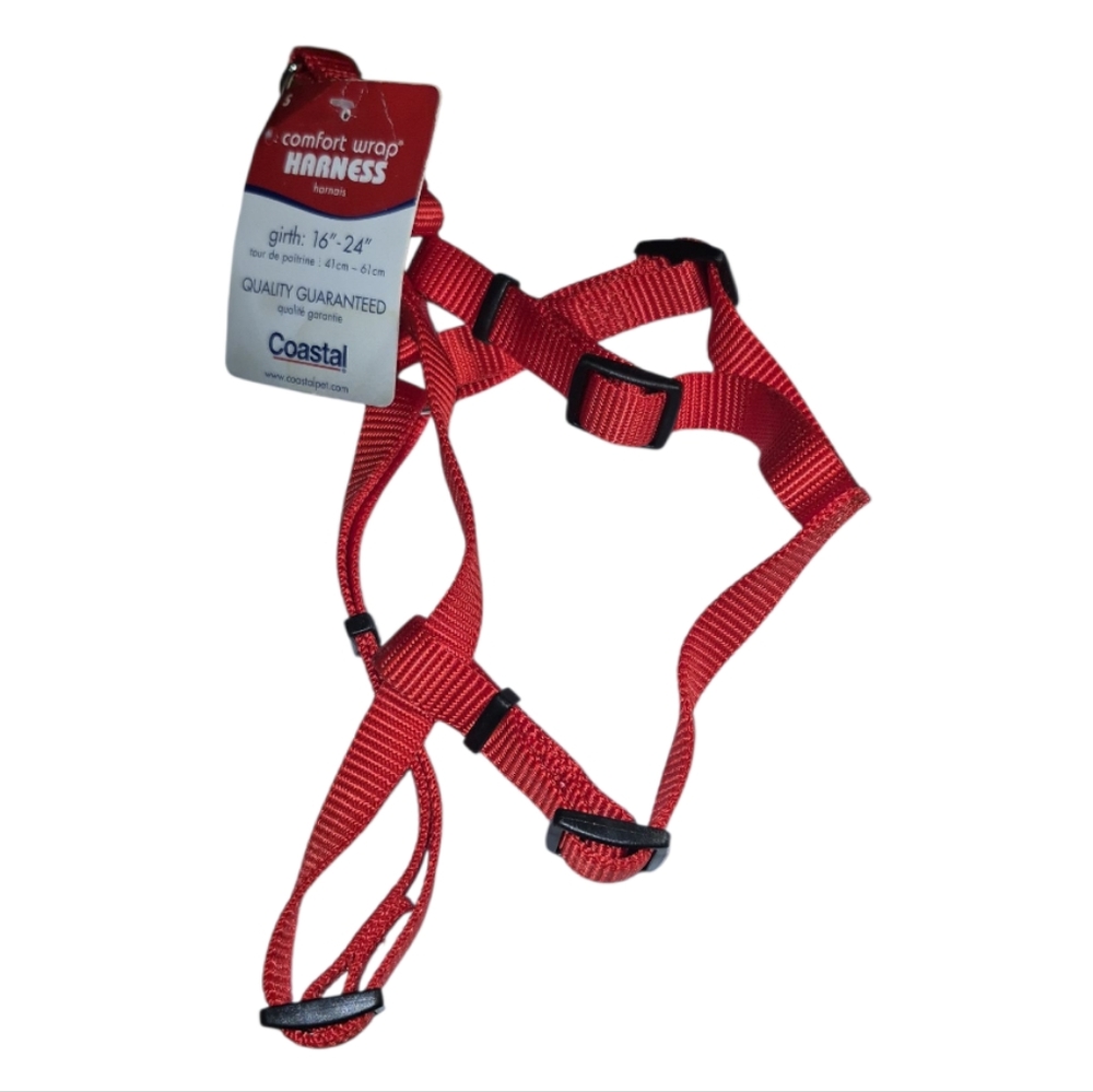 Coastal Comfort Wrap Red Dog Harness